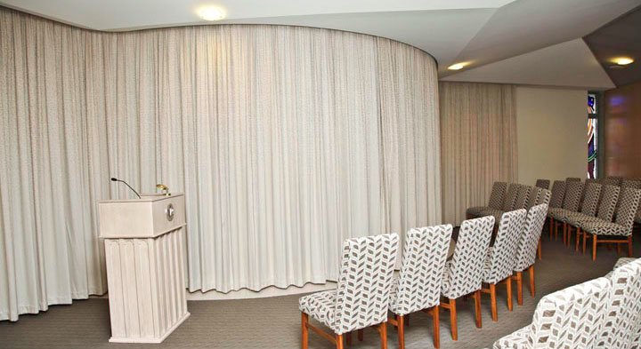 Indoor view of St Albans Funeral Home